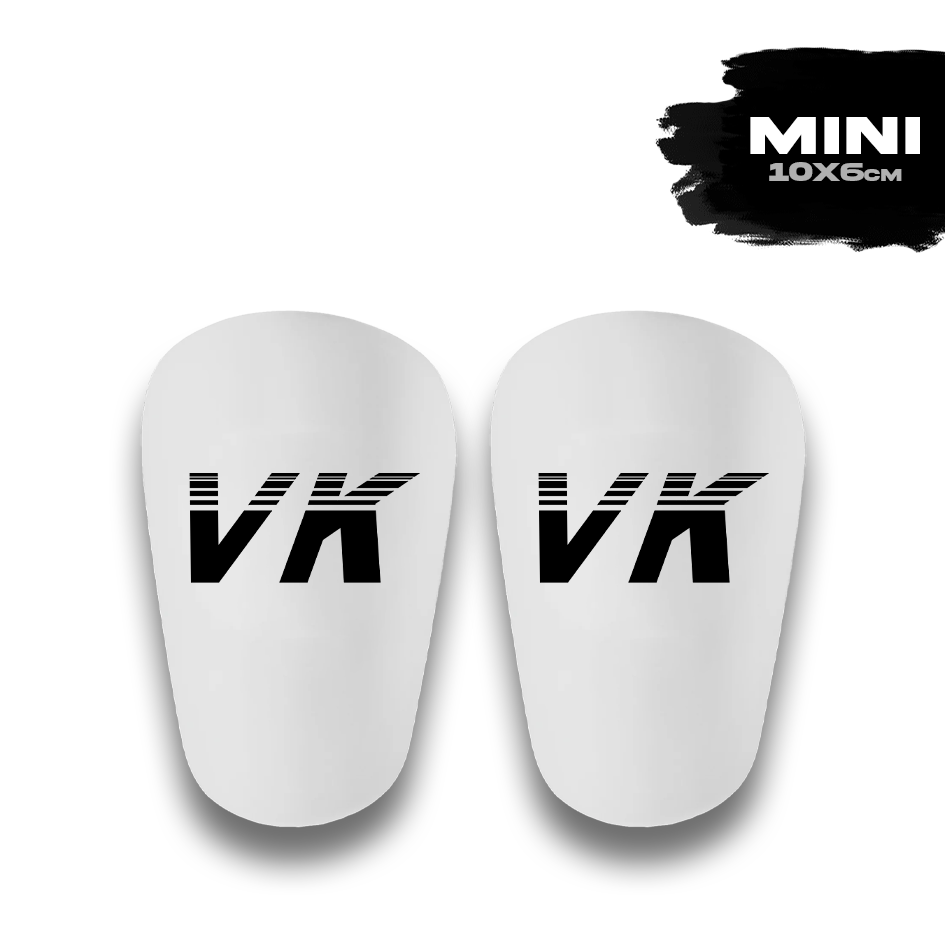 Mini Shinpads - Mini Scheenbeschermers - Voetbalkit - wit